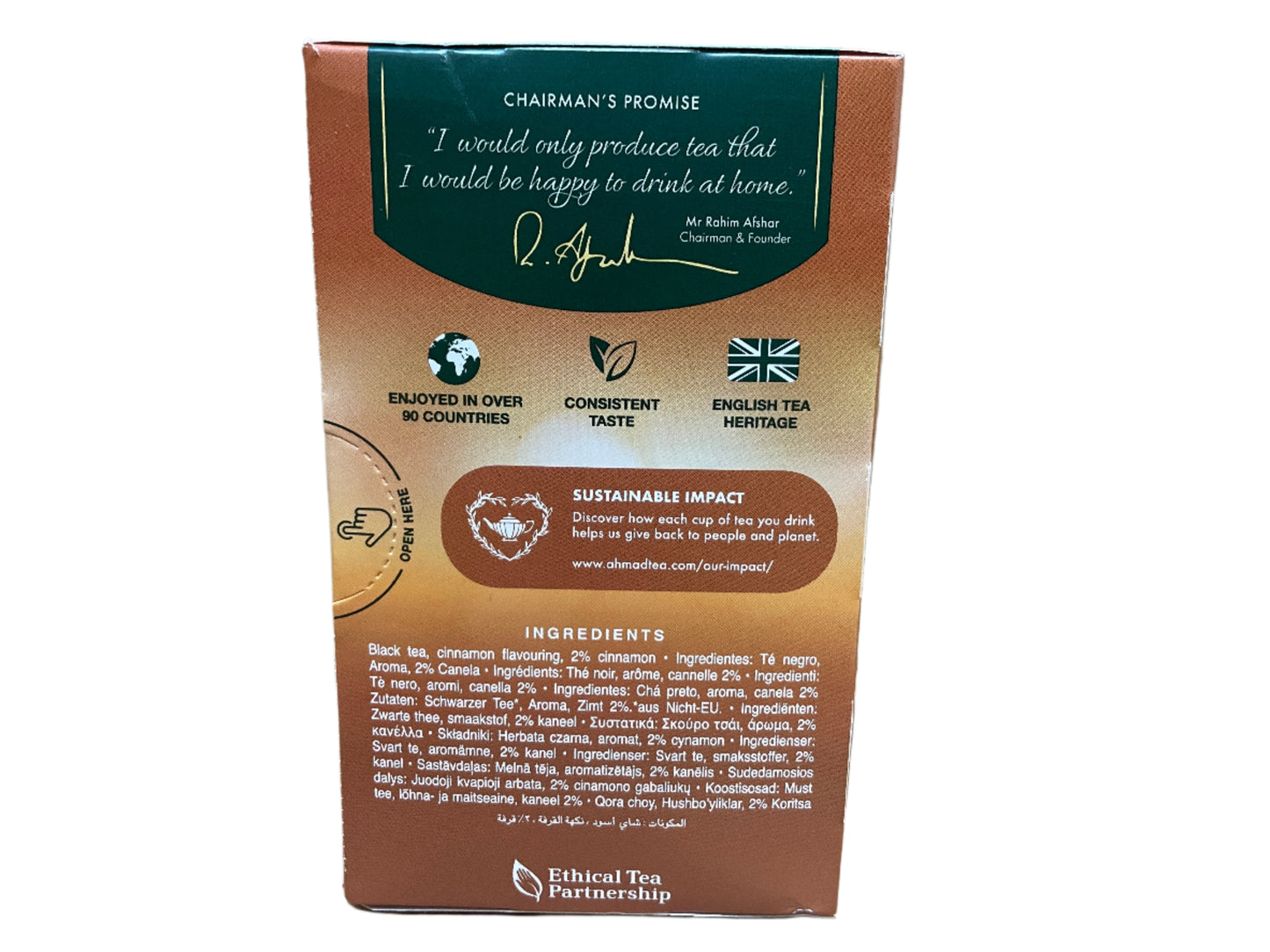 Ahmad Cinammon Tea