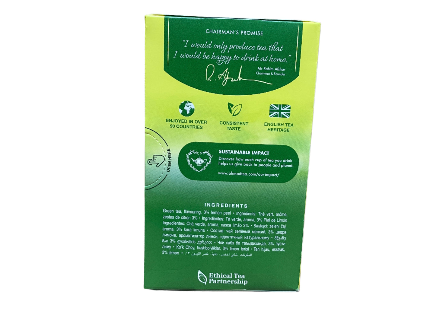 Ahmad Green/Lemon Tea