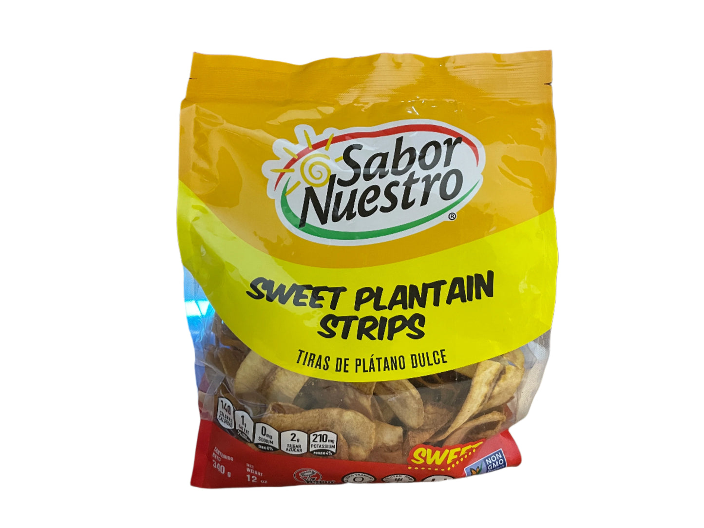 Saber Nuestro Sweet Plantain Chips 12 oz