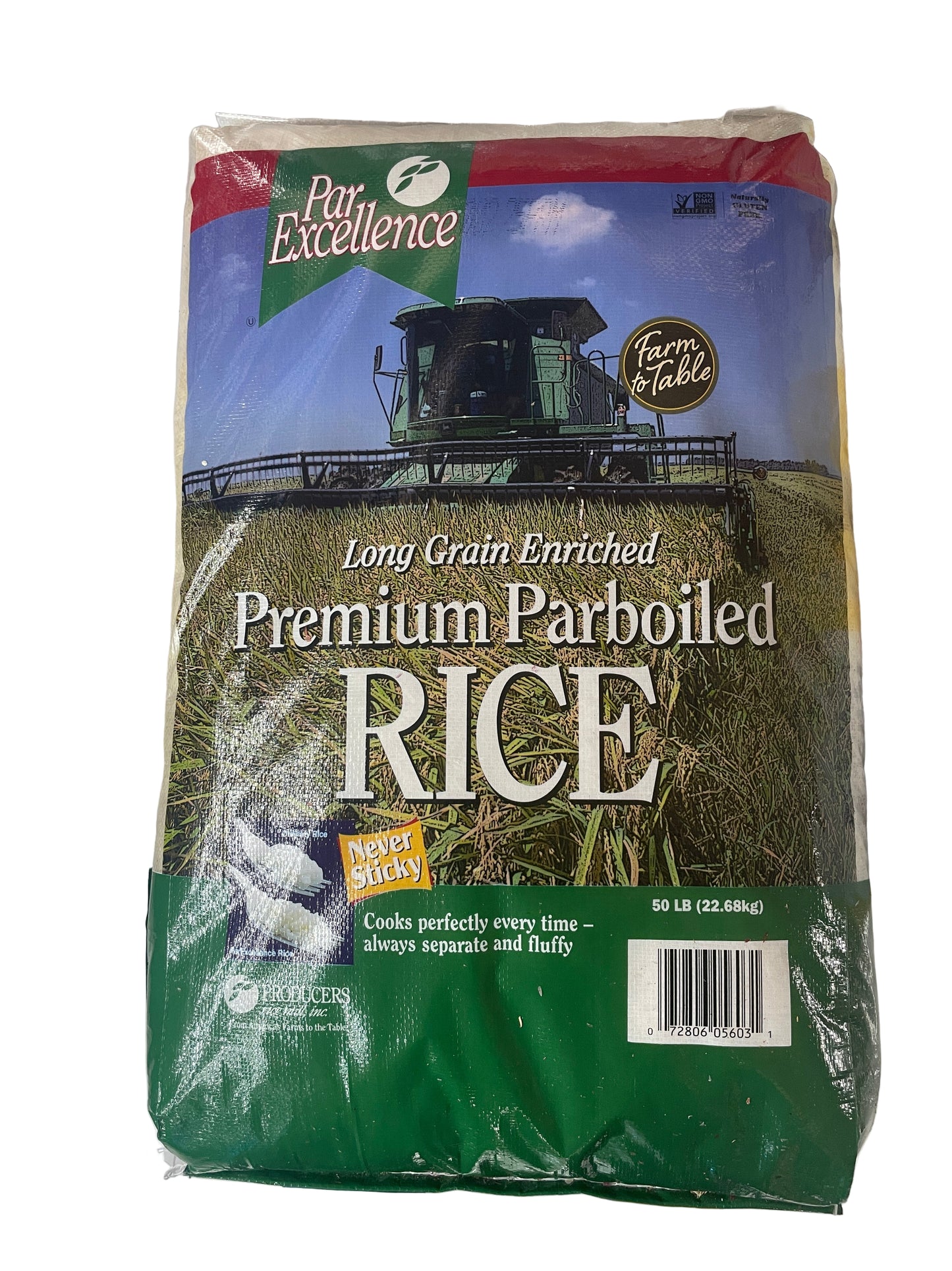 Par Excellence Parboiled Rice 25lb