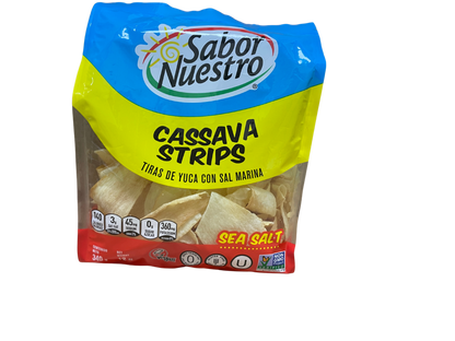 Saber Nuestro Cassava Chips 12 oz