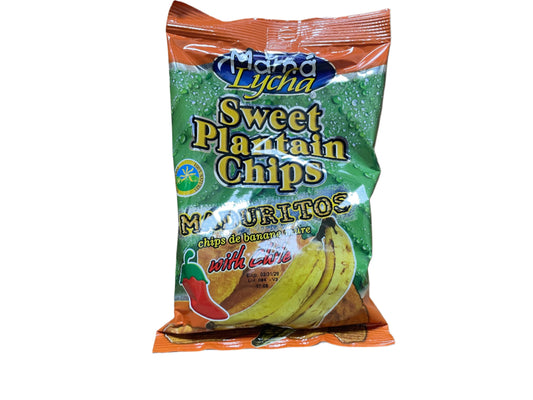 Mama Lycha Sweet plantain chips w/Chile