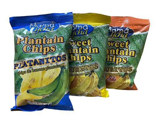 3 Flavor Mama Lycha Plantain Chip Combo