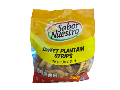 Saber Nuestro Sweet Plantain Chips 12 oz