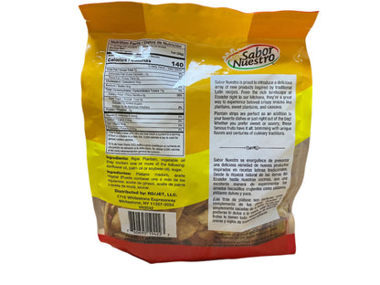 Saber Nuestro Sweet Plantain Chips 12 oz