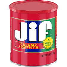 Jiff creamy peanut butter