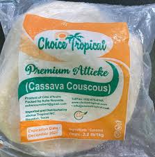 Choice Tropical Premium Attieke (Cassava Couscous) Frozen 2.2lb
